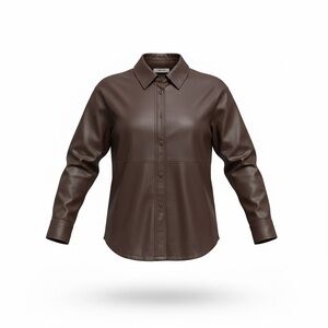 Double Zero Brown Leather Jacket